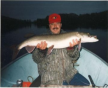 Muskie Fishing White Sand Lake Resort