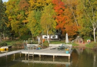 Lake seating dock